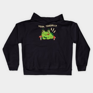 Yeah Toadally Kids Hoodie